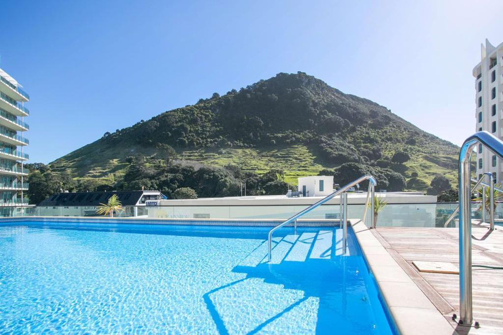 Marvelous Downtown Apartment Moments From Main Beach With Heated Pool, Gym And Parking Mount Maunganui Zewnętrze zdjęcie