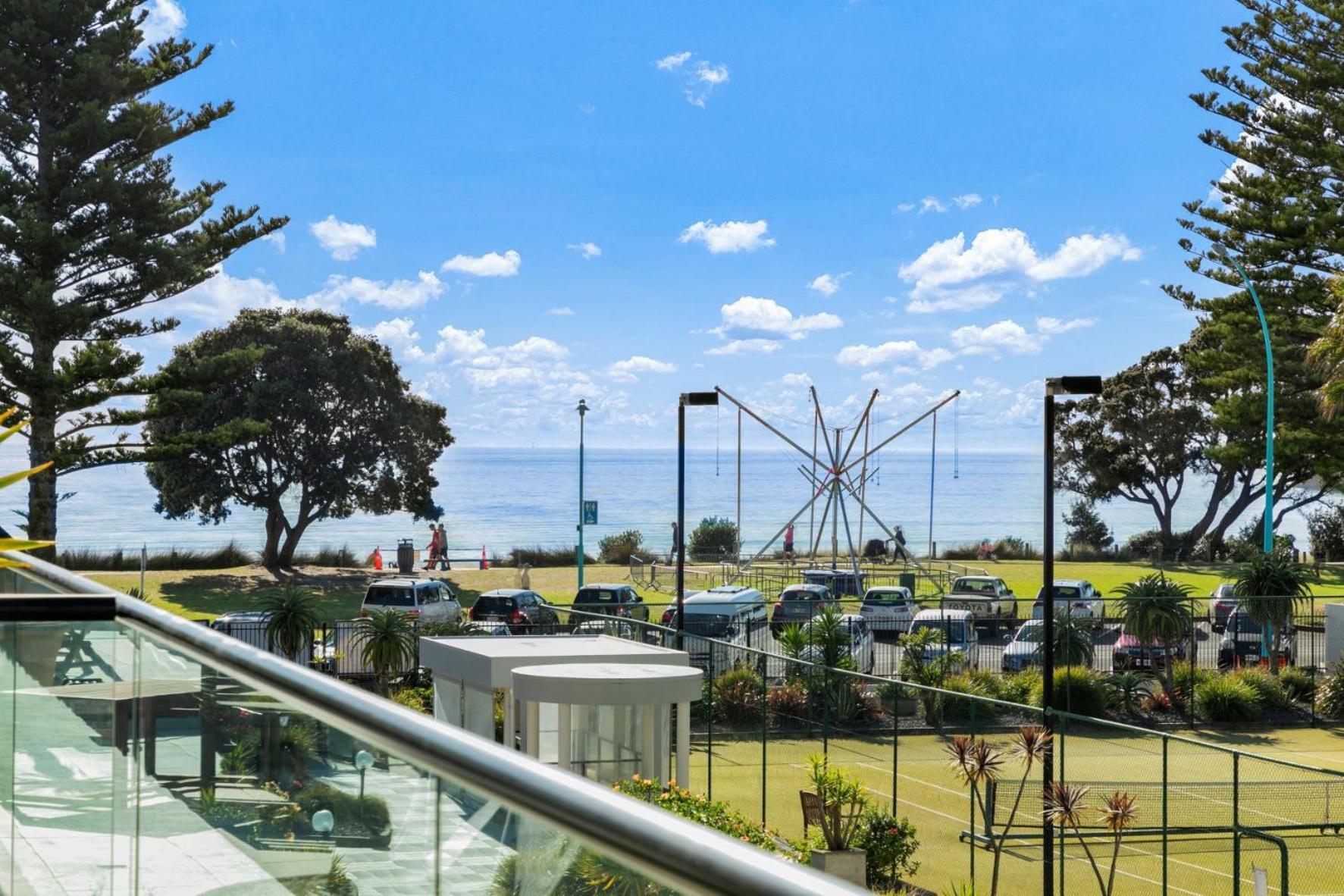 Marvelous Downtown Apartment Moments From Main Beach With Heated Pool, Gym And Parking Mount Maunganui Zewnętrze zdjęcie